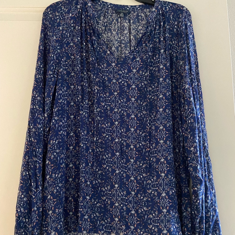 Lucky Brand Peasant Blouse size S